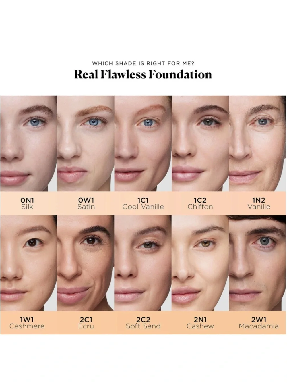 Laura Mercier Real Flawless Perfecting Foundation in 1N2 Vanille BNIB